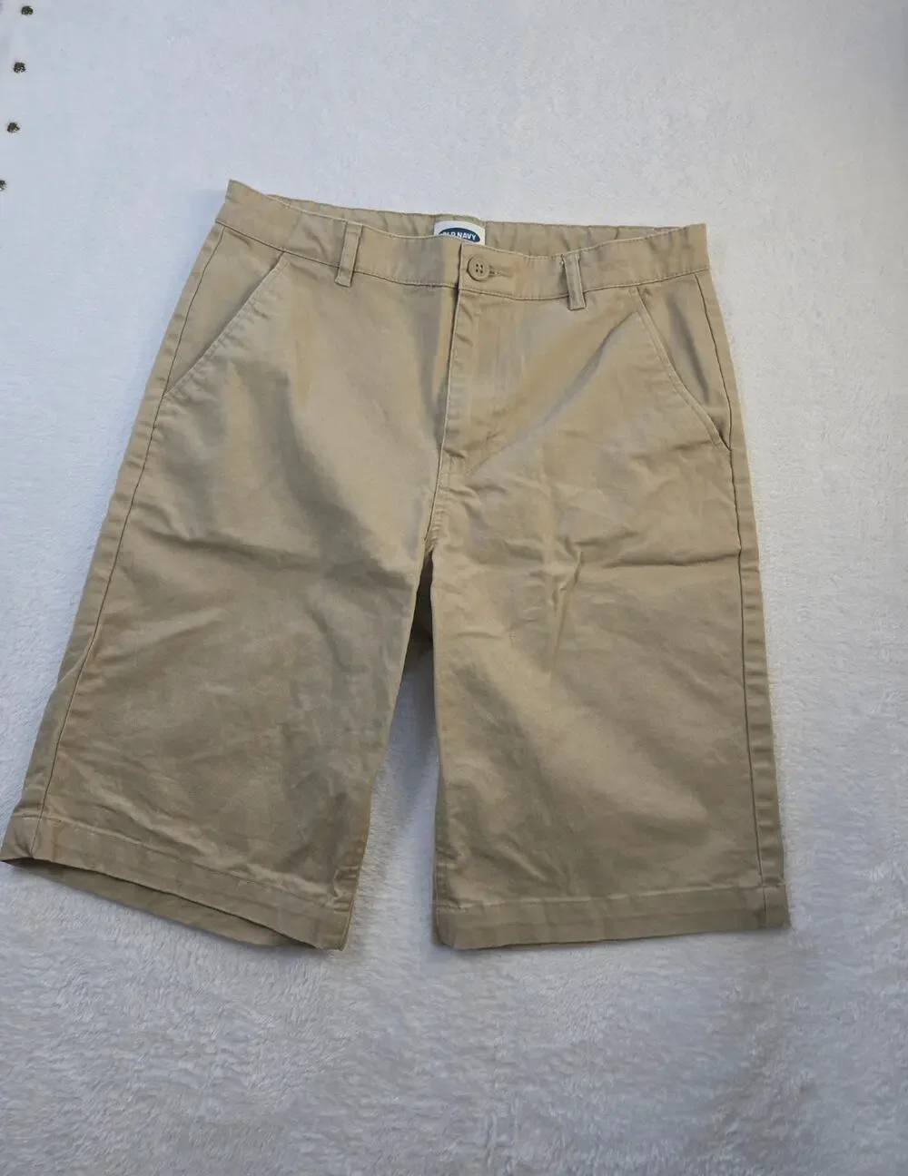Old Navy Boys Khaki Shorts Size 18 Classic Fit